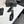 CC 26s Mule 9.5cm Black Sheepskin Patent Calfskin