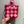 BV Mini Bag Charm Red Pink Leather