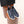 Zegna Triple Stitch Navy Blue Leather Sneakers