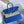 Hermes 2025 Birkin Bag 25cm Blue Togo Leather Silver Hardware