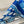Pucci Vivara Print Cape Blouse Blue Silk
