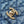 CC Coco Handbag 16.5cm Blue Quilted Denim