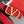 VT VLogo Signature Belt Red in Leather