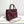 CC 2026 Chanel Small Shopping Bag 24.5cm Burgundy Calfskin