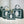 CD Dioramour Book Tote Teal Green Dior Oblique Embroidery with White Lace