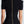 Balmain Short Flared Knit Dress Black With Gold Button