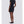 Balmain Sleeveless Mini Dress with Gold Buckle Belt Black Polyester