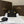 DX Tempête Crush PM Stud Detail 19cm Black Calfskin
