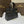 DX Tempête Crush PM Stud Detail 19cm Black Calfskin