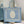 CD Book Tote Blue White  in Canvas