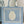 CD Book Tote Blue White  in Canvas