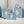 CD Book Tote Blue White  in Canvas