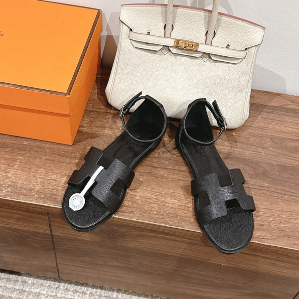 HM 25 Santorini Black Epsom Leather Calfskin