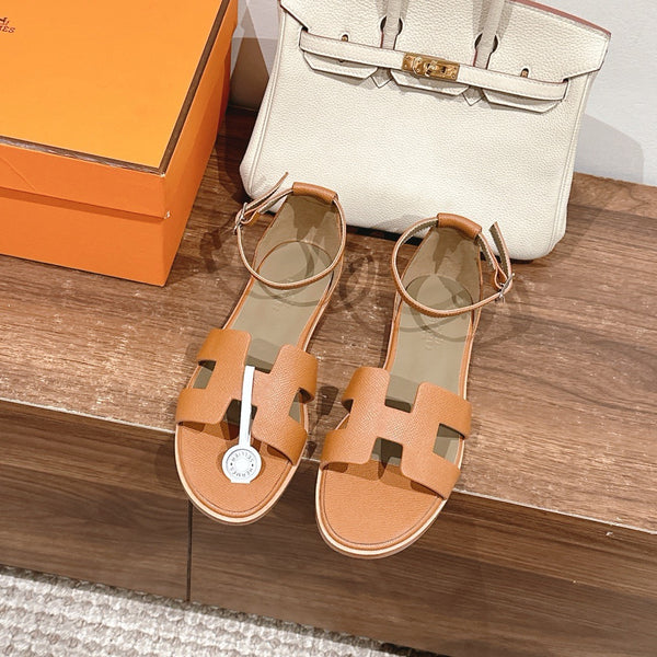 HM 25 Santorini Caramel Brown Epsom Leather Calfskin