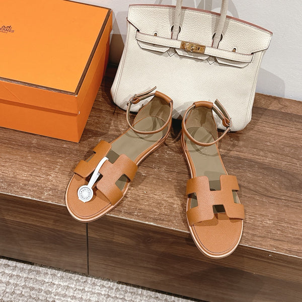 HM 25 Santorini Caramel Brown Epsom Leather Calfskin