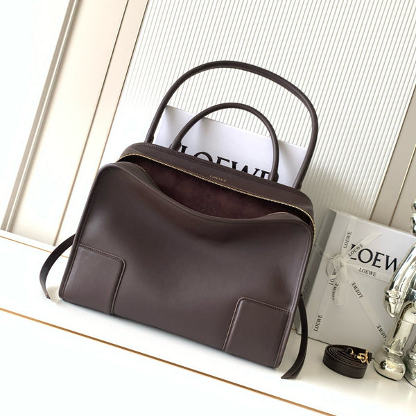 Loew 2026 Amazona 180 Bag 34.5cm Brown Soft Calfskin