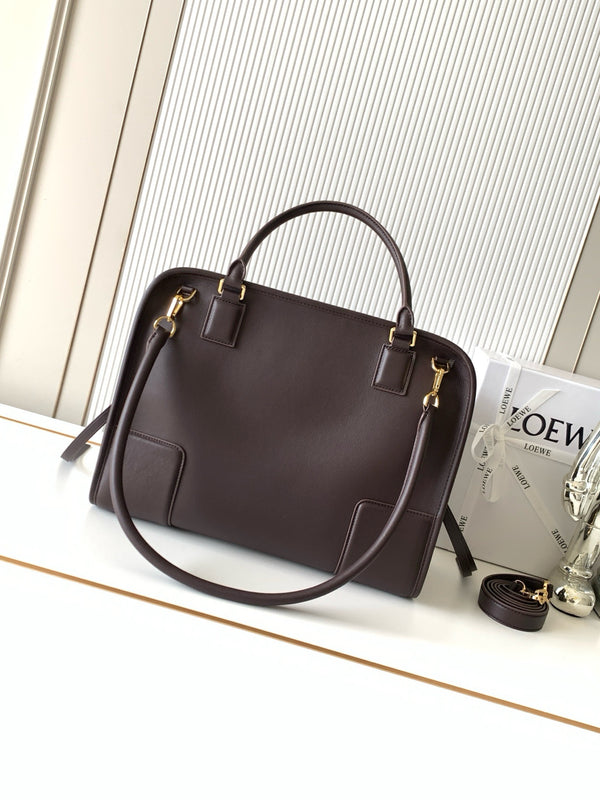 Loew 2026 Amazona 180 Bag 34.5cm Brown Soft Calfskin