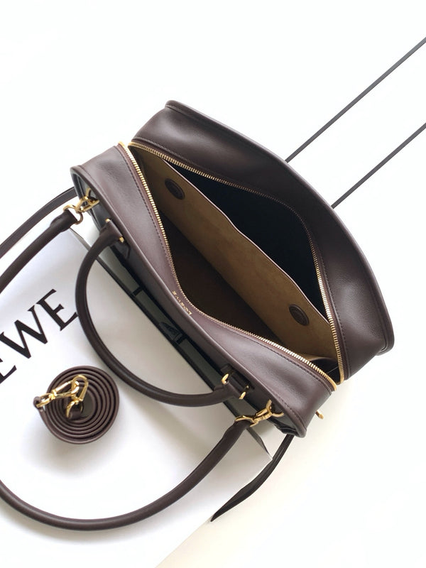 Loew 2026 Amazona 180 Bag 34.5cm Brown Soft Calfskin