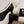 CC 26s Blazy High Heel Pumps 9cm White Black Embossed Calfskin