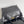 BV Andiamo Tote Bag 42cm Black Patent Cowhide Leather
