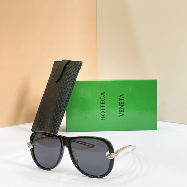 OCCHIALI DA SOLE BV AVIATOR CON MONTATURA BV1273S IN METALLO