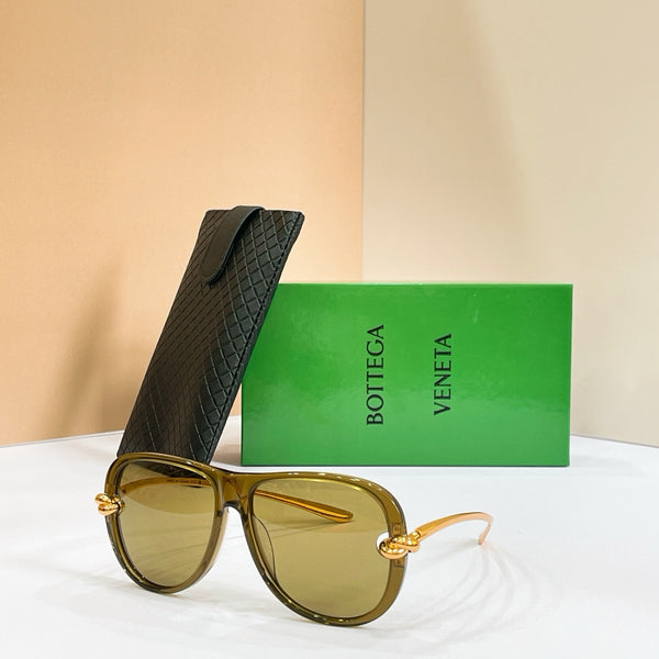 OCCHIALI DA SOLE BV AVIATOR CON MONTATURA BV1273S IN METALLO