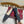 GG Ballet FLats Blue Old-Fashioned Fabric