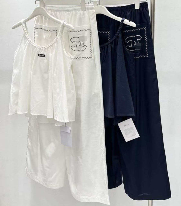 CC 2026 Long Pants and Tank Top Set Cotton 402473
