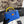 CC Long Vanity Bag 17cm Blue with Superman in Sheepskin