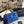 CC Long Vanity Bag 17cm Blue with Superman in Sheepskin