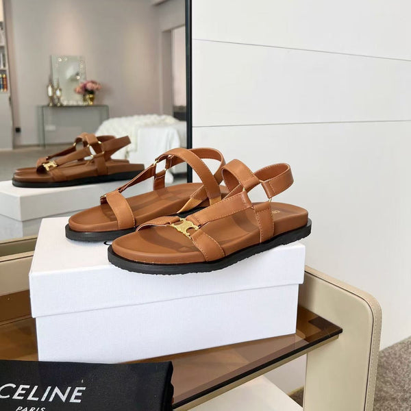 CL Maud Sandal Brown Leather