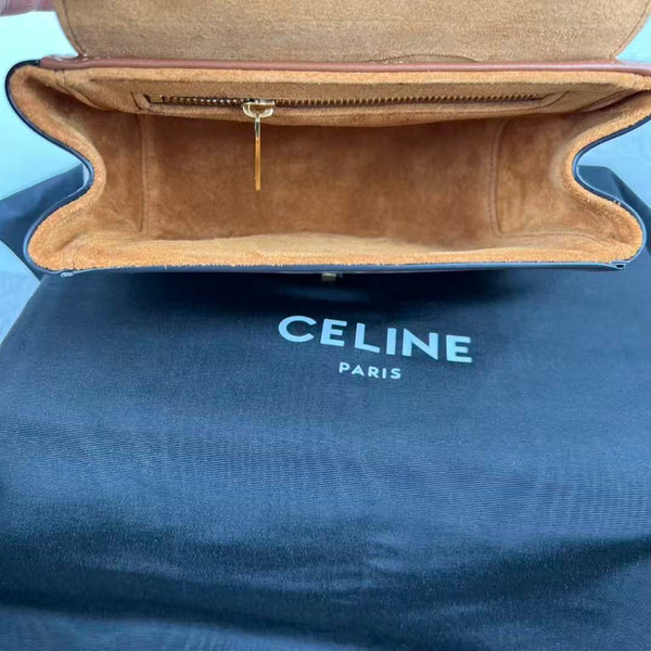 Celine Soft 18 Bag Tan Smooth Calfskin