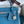 HM KELLY 28CM BLUE JEAN TOGO LEATHER SILVER HARDWARE