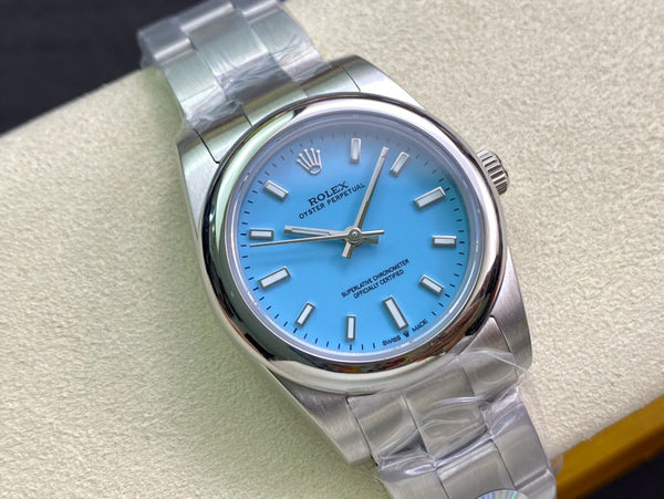 OYSTER PERPETUAL 31MM TIFFANY BLUE DIAL