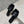 BV Parco Flat Mules Black Leather