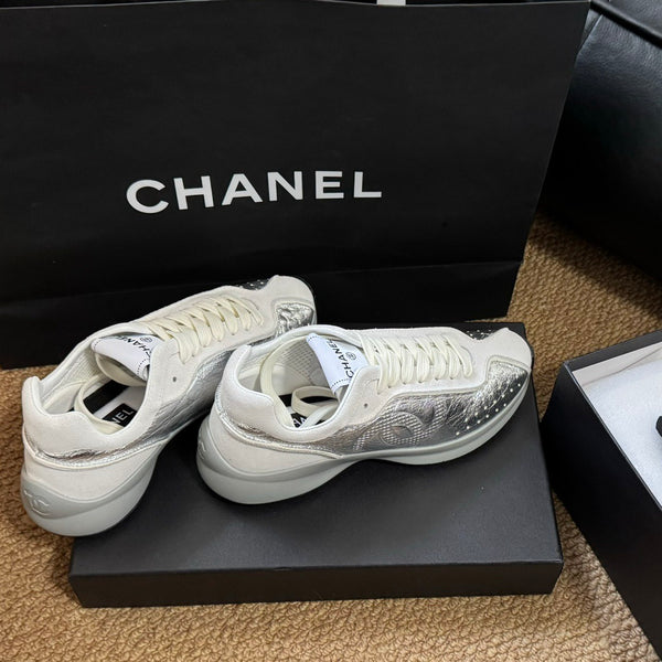 CC 25C Nouvelles baskets de sport Silver Horn King 458687