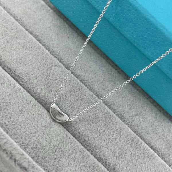 Tiffany & Co. Elsa Peretti Bean Pendant Necklace
