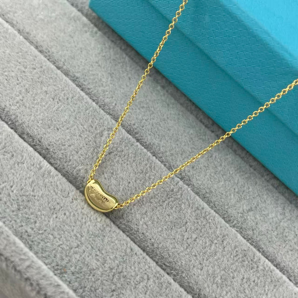 Tiffany & Co. Elsa Peretti Bean Pendant Necklace