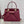 CD 2026 Bow Bag 33.5cm in Burgundy Lambskin