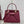 CD 2026 Bow Bag 33.5cm in Burgundy Lambskin