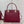 CD 2026 Bow Bag 33.5cm in Burgundy Lambskin