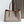 GG Emblem Maxi Tote Bag Beige Brown Monogram Coated Fabric