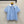 Miu 26S Poplin Shirt Contrast Collar Light Blue Cotton