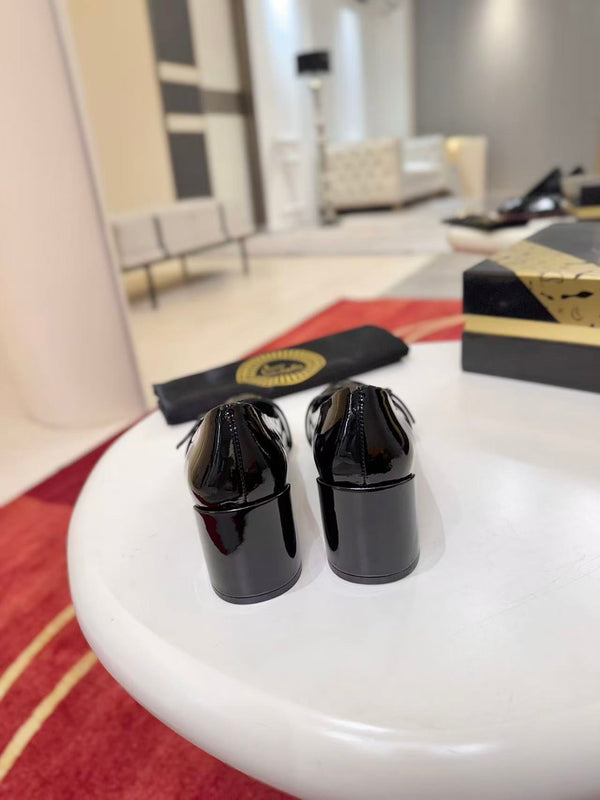 CL Jane Nina Pumps 55mm in Black Patent Leather