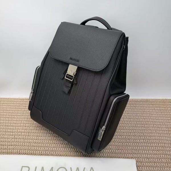 Rimowa 26FW Never Still Large Backpack 44cm Black Cowhide
