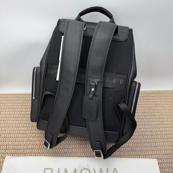 Rimowa 26FW Never Still Large Backpack 44cm Black Cowhide