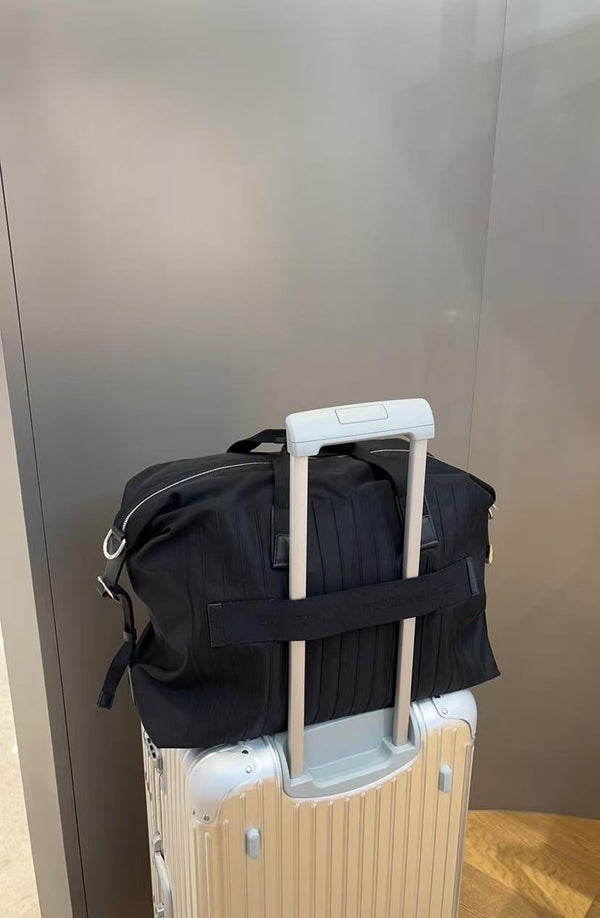 Rimowa 26FW Never Still Medium Duffle Bag 50cm Black Econyl Nylon