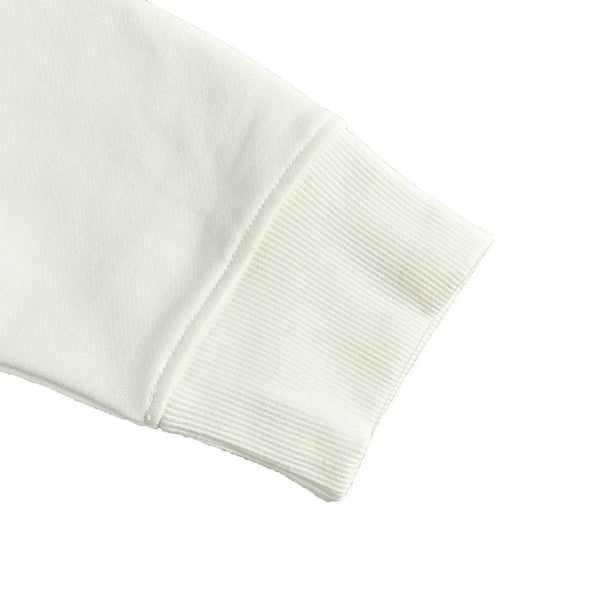 GG Men's Interlocking G Drawstring Hoodie White