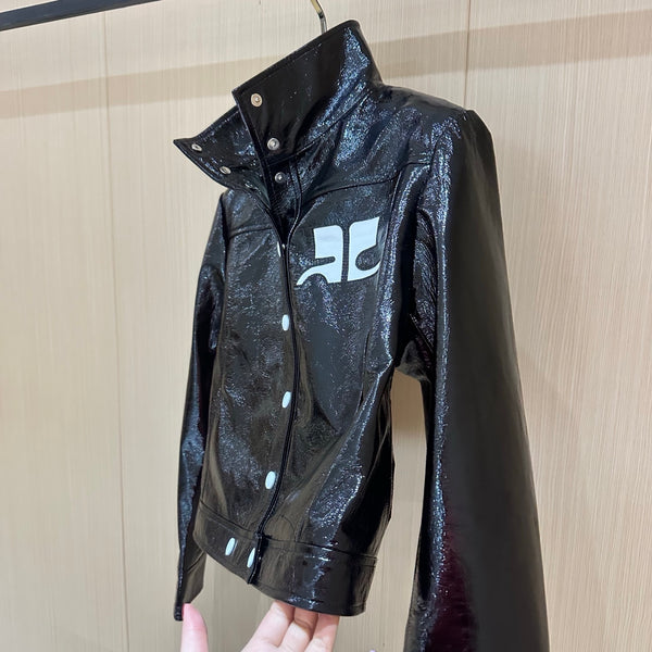 AC Reedition Vinyl Jacket Black Sheepskin