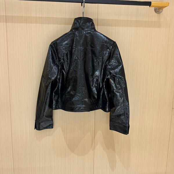 AC Reedition Vinyl Jacket Black Sheepskin